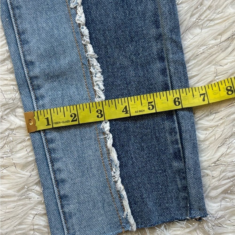 PacSun Two Panel Contrast Blue MOM Jeans Size 26 - Picture 16 of 16